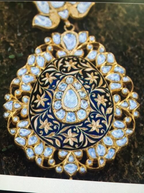 AD stone pendant necklace