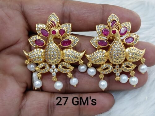Adjustable Jhela Chain Earrings
