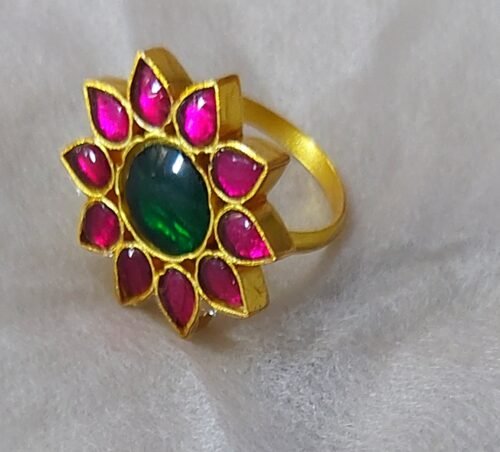 Adjustable Kundan Rings