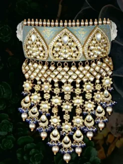 Antique Kundan Aad
