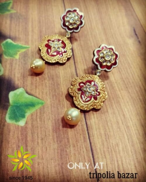 Antique Rajputi Earrings for Brides