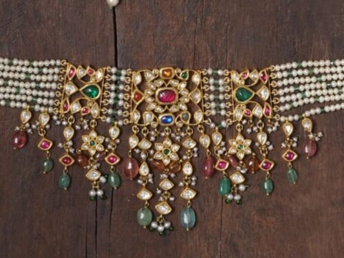 Antique kamarband design