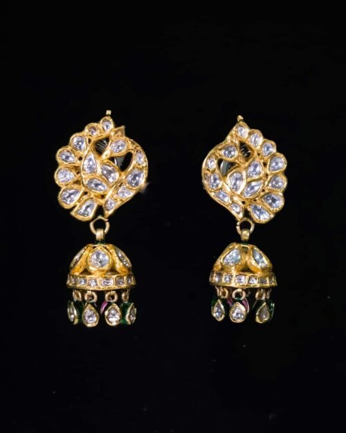 Baroque Style Indian Earrings