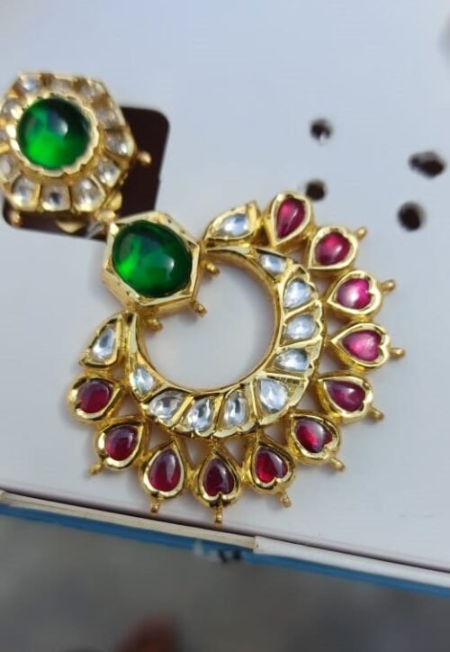 Big Round Rajputi Earrings