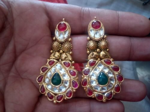 Bridal Kundan Earrings