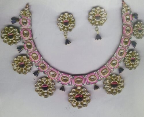Bridal haar with jhumki combo
