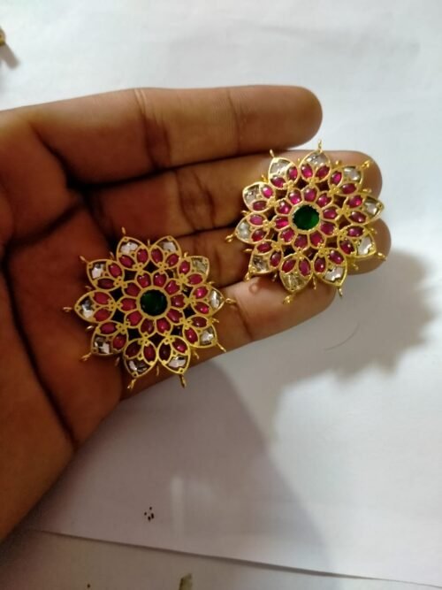 Classic Rajputi Chand Bala Set