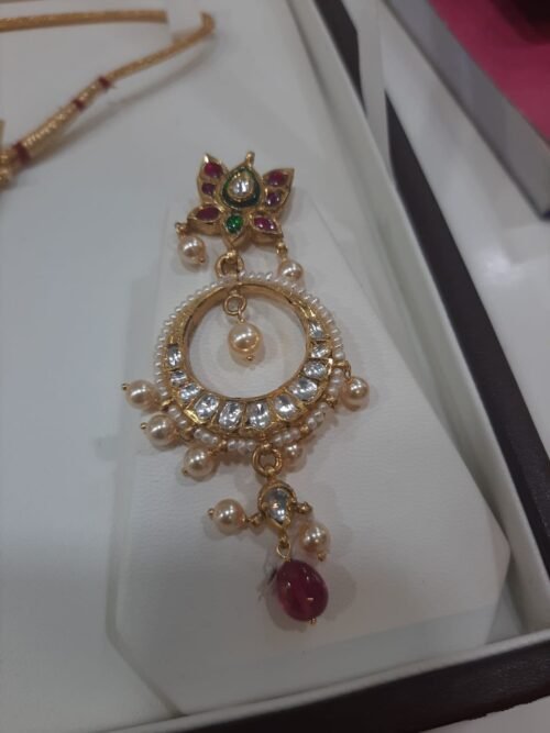 Classic Red Stone Earrings