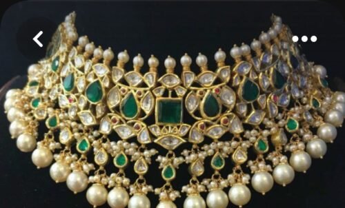 Designer kundan haar jewelry
