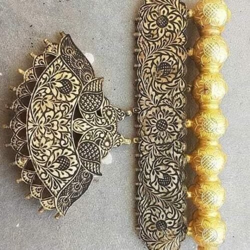 Gents royal haar set with brooch