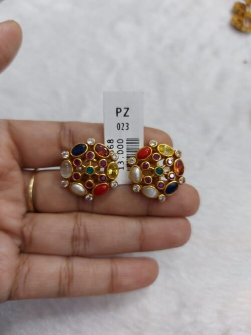 Gold Jhela Earrings