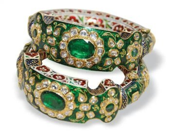 Gold Plated Kada Bangle