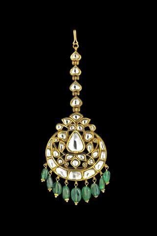 Gold Plated Teeka Rakhadi