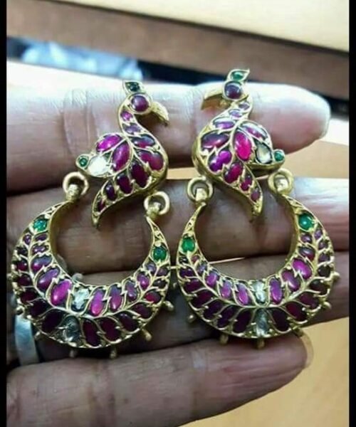 Golden Temple Earrings Online