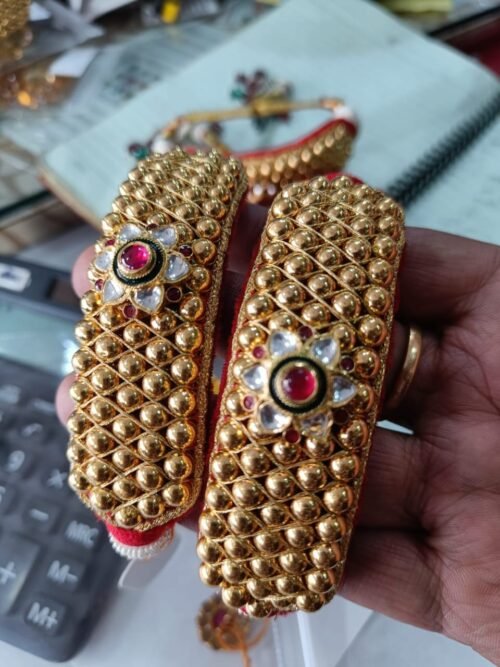 Heavy Bridal Ponchi Set