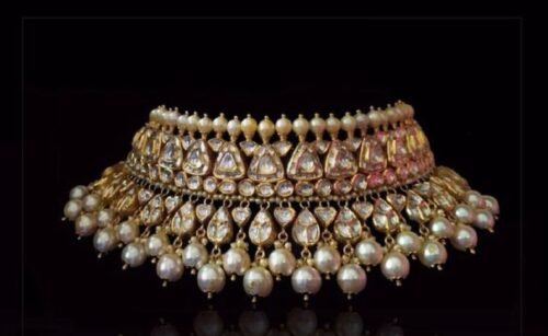 Heavy kundan haar