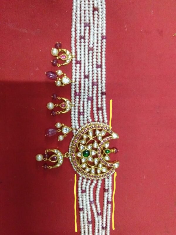 Heavy kundan jewelry set