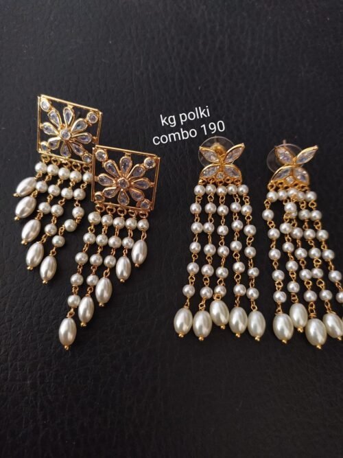 Kundan Chand Bala Earrings
