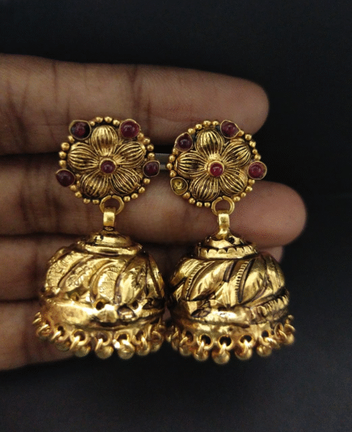 Kundan Chandbali Design