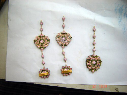 Kundan Hathphool Design