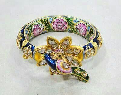 Kundan Kada Bangle