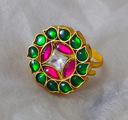 Kundan Stone Ring Design