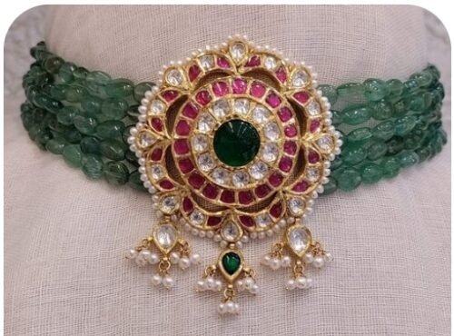 Kundan aad choker