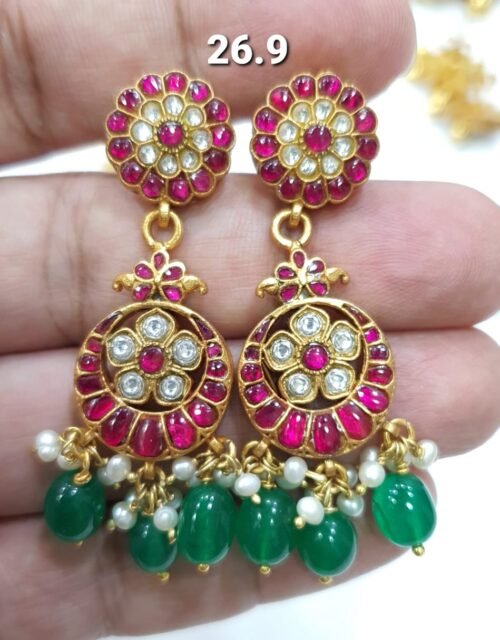 Layered Jhela Earrings