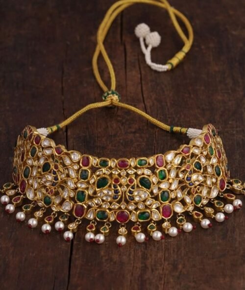 Layered kundan haar