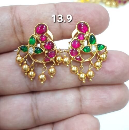 Long Drop Jhela Earrings
