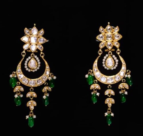Meenakari Jhela with Kundan