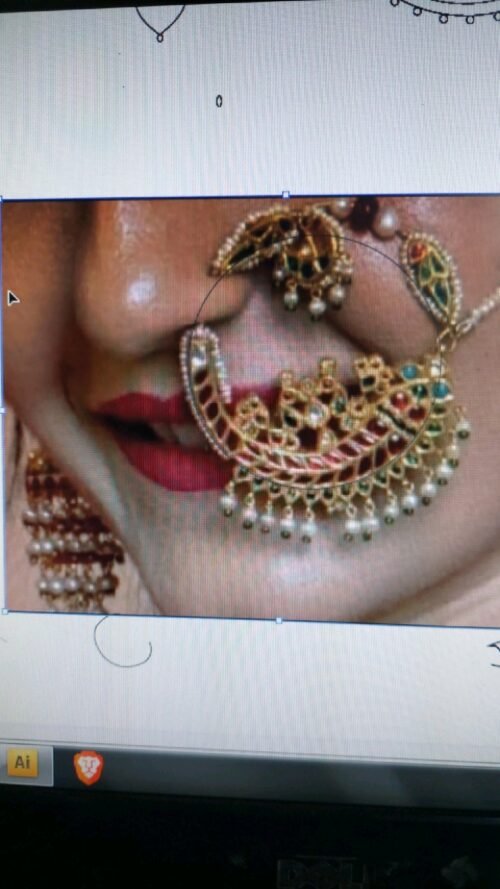 Nath for Royal Look