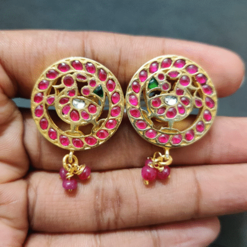 Pearl Chandbali Earrings