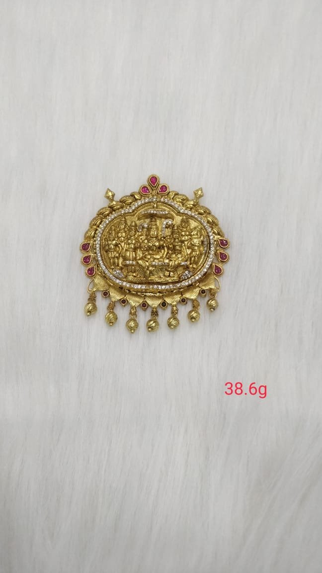 Pendant set with chain and earring