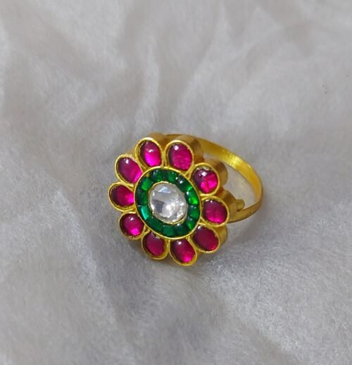 Polki Kundan Ring
