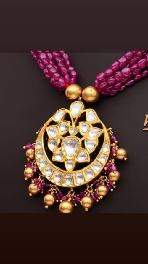Rajasthani pendant necklace