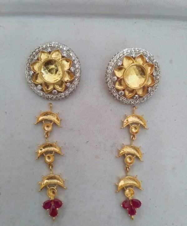 Rajputi Jhumka Earrings for Brides