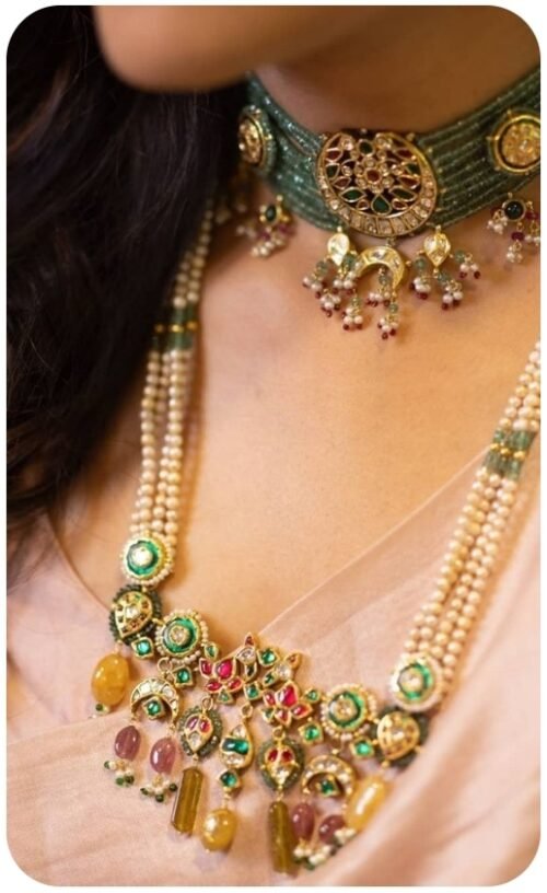Rajputi aad necklace