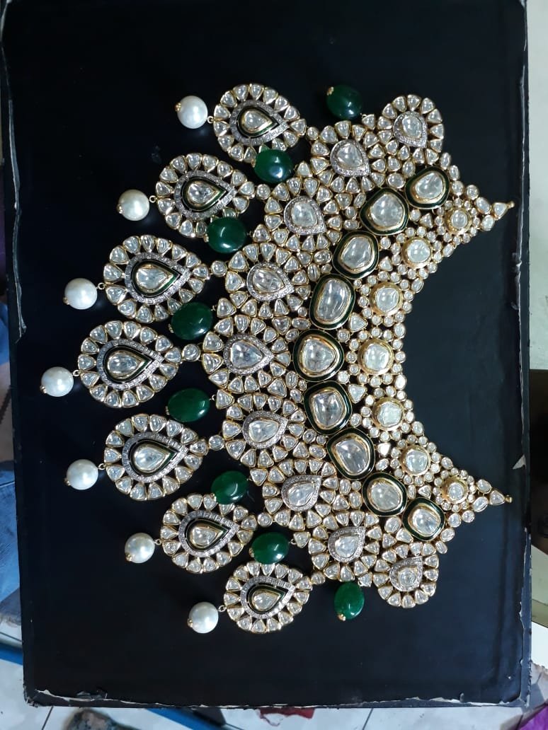 Rajputi haar set for bridal trousseau