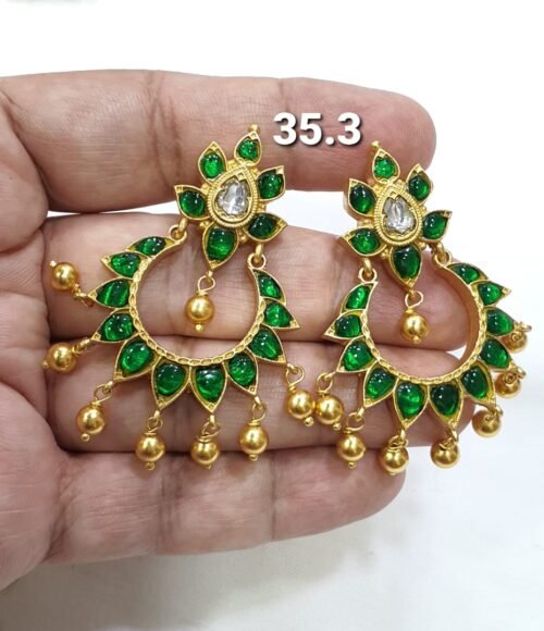 Rani Haar with Earrings Set