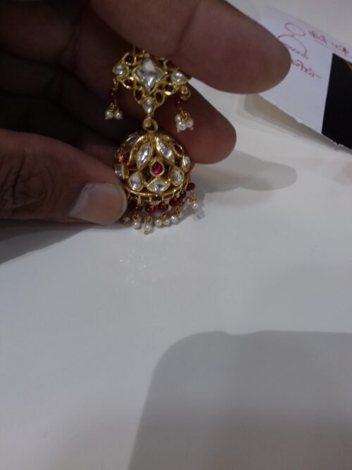 Royal Rajputi Chandbali Earrings
