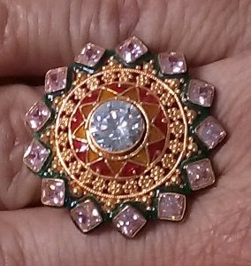 Royal Rajputi Kundan Ring