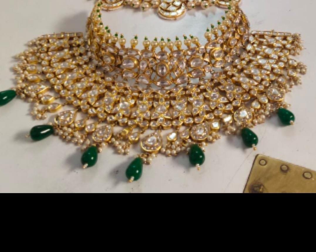 Royal dulhan haar set with borla