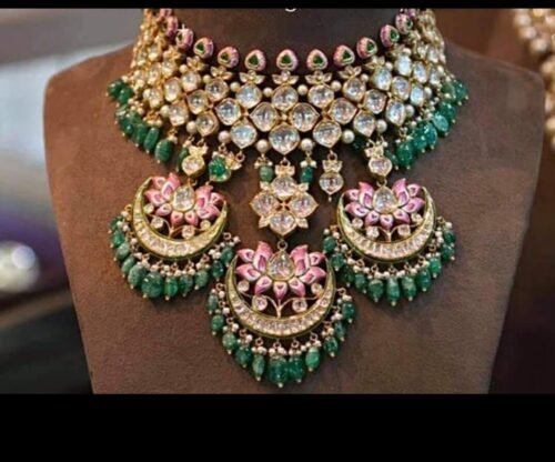 Semi-precious haar set