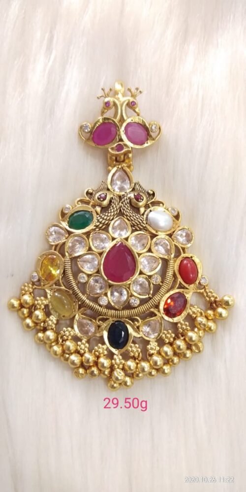 Sleek ethnic pendant jewelry