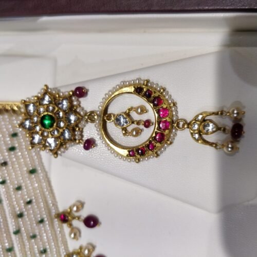 Teardrop Kundan Earrings