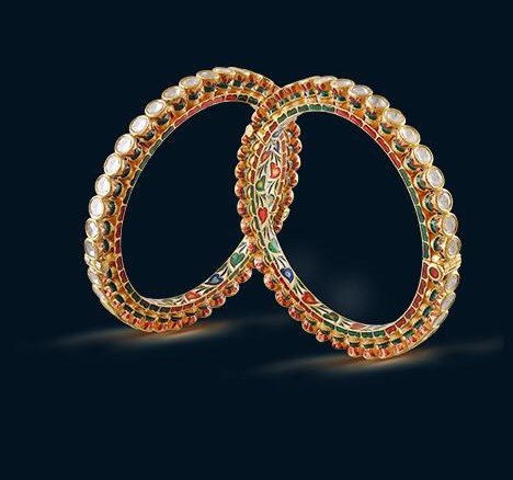 Temple Jewellery Kada Bangle